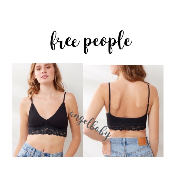 Free People Stevie Lace Trim Bra! - Picture 4 of 16